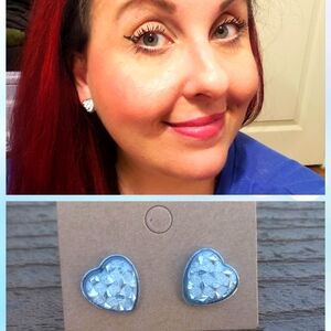 💜Handmade Stainless Steel Earring Studs